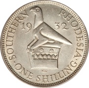 1 Shilling - George V reverse image