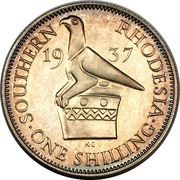 1 Shilling - George VI reverse image