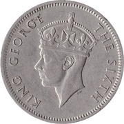 1 Shilling - George VI obverse image