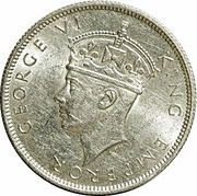 2 Shillings - George VI obverse image