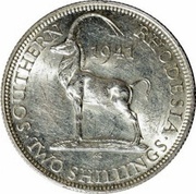 2 Shillings - George VI, Zimbabwe, 1939-1942 reverse image