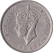 2 Shillings - George VI obverse image