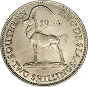 2 Shillings - Elizabeth II reverse image