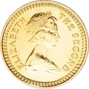 1 Pound - Elizabeth II 2nd portrait obverse image