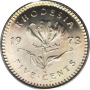 5 Cents reverse image