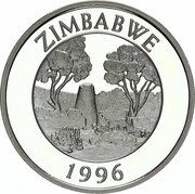 10 Dollars Zimbabwe Ruins obverse image