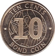 10 Cents Bond Coin reverse image