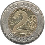 2 Dollars Bond Coin reverse image