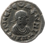 Siliqua - Ousanas, Aksum, 315-325 reverse image