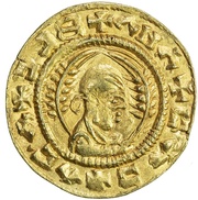 Tremissis - Ebana, Aksum, 440-470 reverse image