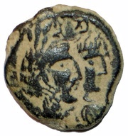 Æ17 - Malichus II and Shaquilath obverse image
