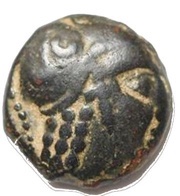 Æ15 - Aretas III obverse image