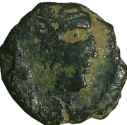 Æ15 - Aretas IV obverse image