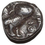 Drachm Arabia Felix, Arabia (ancient), 300 BC - 200 BC reverse image