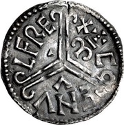 Penny - Æthelheard 4th issue; under Coenwulf reverse image