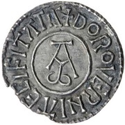 Penny - Wulfred Monogram Αω reverse image