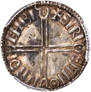 1 Penny - Sihtric Anlafsson Late long cross; EIRIE, British Isles and Frisia, 1015-1035 reverse image