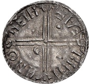 1 Penny - Sihtric Anlafsson Late long cross; cross obv, British Isles and Frisia, 1015-1035 reverse image