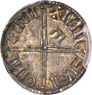 1 Penny - Sihtric Anlafsson Late long cross; Ш, British Isles and Frisia, 1015-1035 reverse image