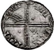 1 Penny Scratched die, British Isles and Frisia, 1055-1060 reverse image