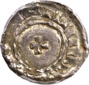 1 Penny Anonymous Small cross type, British Isles and Frisia, 1065-1095 reverse image