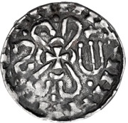 1 Penny - Anonymous Four crozier type obverse image