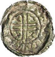 1 Penny Bracteate Anonymous Voided cross obverse image