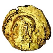 Thrymsa crude bust type obverse image