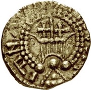 Thrymsa 'Oath-taking' type, British Isles and Frisia, 655-675 reverse image