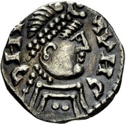Sceat 'Pada'; Type III obverse image