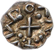 Sceat Series D; Type 2c reverse image