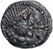 Sceat Series G; Type 3a obverse image