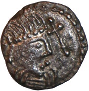 Sceat Series J; Type 36 obverse image