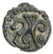 Sceat Series Q; variety IA-D obverse image