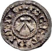 ½ Penny -anonymous St. Edmund Memorial coinage obverse image