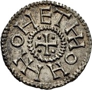 Penny - Æthelstan I, British Isles and Frisia, 830-840 reverse image