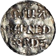 Penny Viking imitation in the name of Alfred obverse image