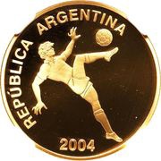 10 Pesos FIFA World Cup Germany 2006 obverse image
