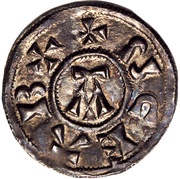 Penny anonymous St. Edmund Memorial coinage obverse image