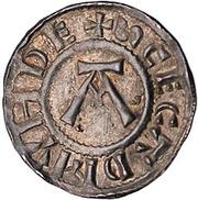 Penny anonymous St. Edmund Memorial coinage obverse image