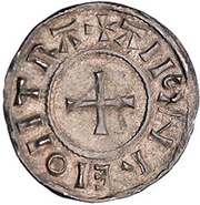 Penny anonymous St. Edmund Memorial coinage, British Isles and Frisia, 885-915 reverse image