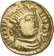 Solidus Imitation of Louis the Pious; pseudo legend obverse image