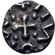 Sceat Bust type - Series D, type 2C, British Isles and Frisia, 690-720 reverse image