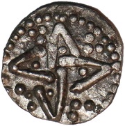 Sceat Interlace Cross type, British Isles and Frisia, 695-740 reverse image