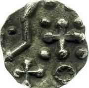 Sceat - Domburg, British Isles and Frisia, 700-720 reverse image