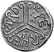 Penny - Cuthred, British Isles and Frisia, 798-807 reverse image
