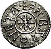 Penny - Cuthred Portrait type, British Isles and Frisia, 798-807 reverse image