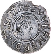 Penny - anonymous Canterbury mint obverse image