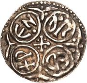 Penny - Offa Light coinage; portrait type, British Isles and Frisia, 780-792 reverse image