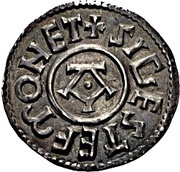 Penny - Ceolwulf I Group I; Canterbury mint, British Isles and Frisia, 821-823 reverse image